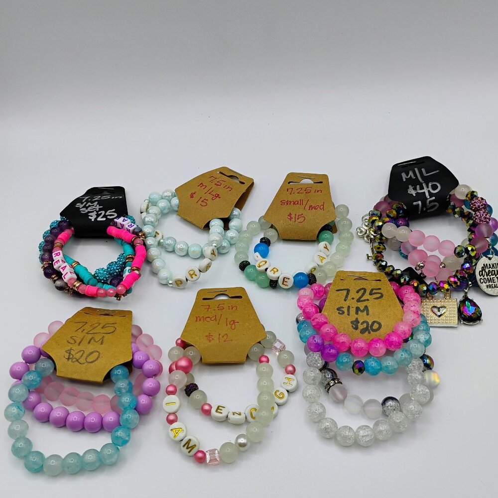 Adult bracelet sets 20 pieces